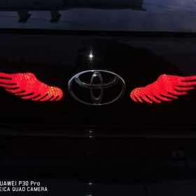 Angel Wings Reflective Car Stickers photo review
